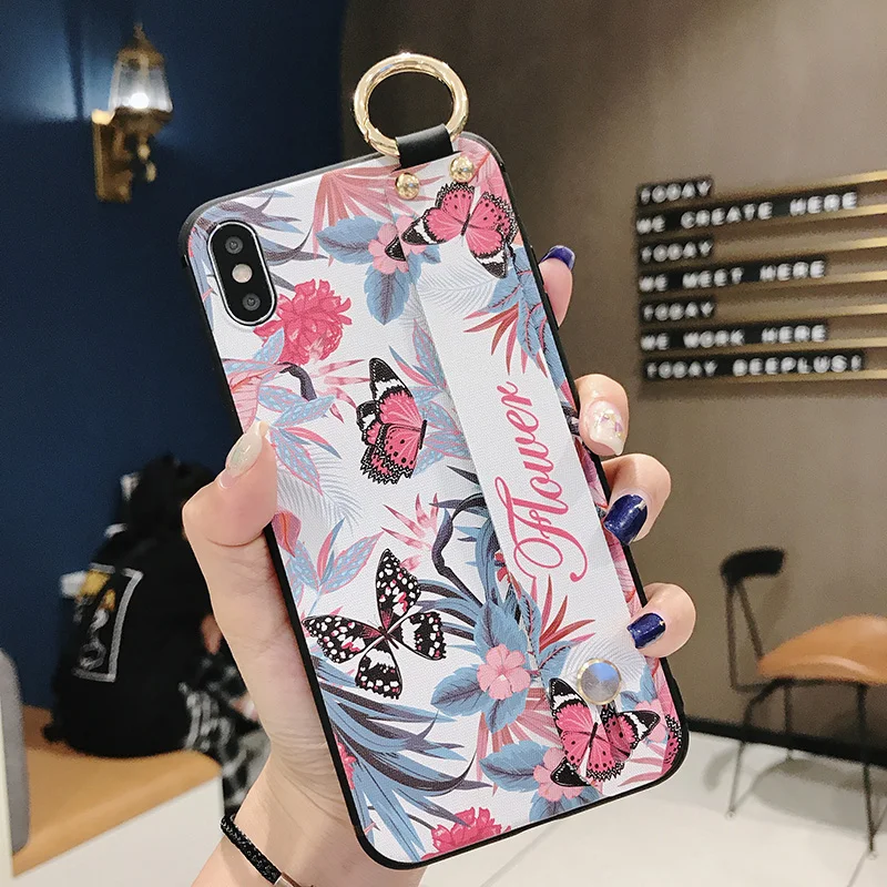 SoCouple Чехол-держатель для телефона huawei P20 P30 Pro Lite P10 mate 10 20 Pro 30 Lite Honor 20 10 Nova 3i 5i Pro Чехол на запястье