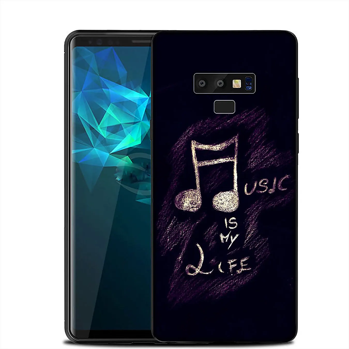 Мягкий силиконовый чехол IYICAO Love Music Note Piano Umbrella для Samsung Galaxy A6 Plus A9 A8 A7 2018 A3 A5 2016 2017 9 8