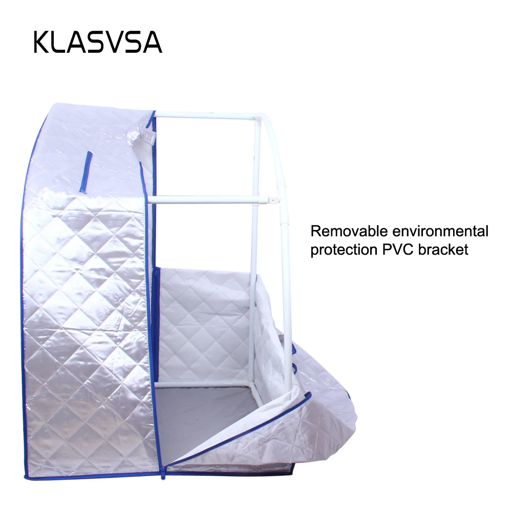 KLASVSA портативная Паровая сауна, портативная сауна, выгодная для кожи, инфракрасная потеря веса, для похудения, для похудения, для ванны, спа, с мешком для сауны