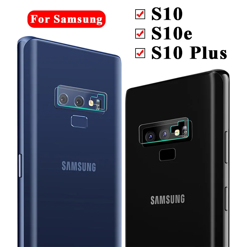 Закаленное стекло для объектива камеры Samsung Galaxy S10 Plus E задняя защитная пленка