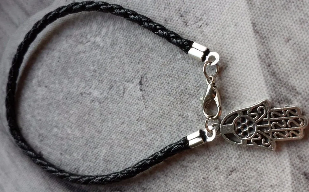 10 шт. серебряные подвески для браслета манжеты|star of david bracelet|bracelet starhand fatima bracelet |