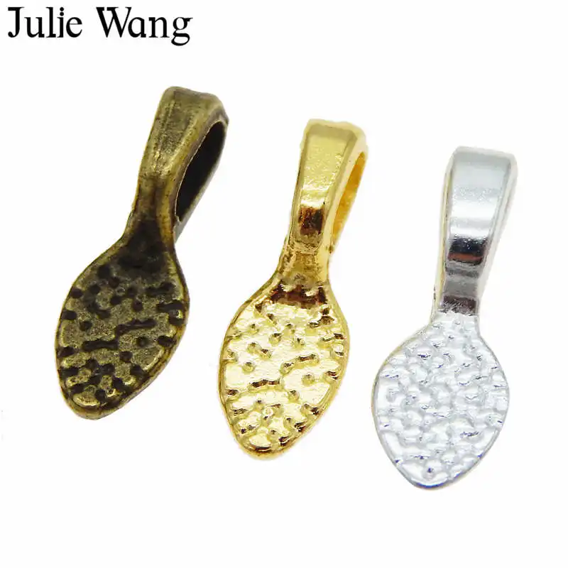 Julie Wang 60 шт. сплав небольшой клей под залог клипсы для тегов смешанные античная