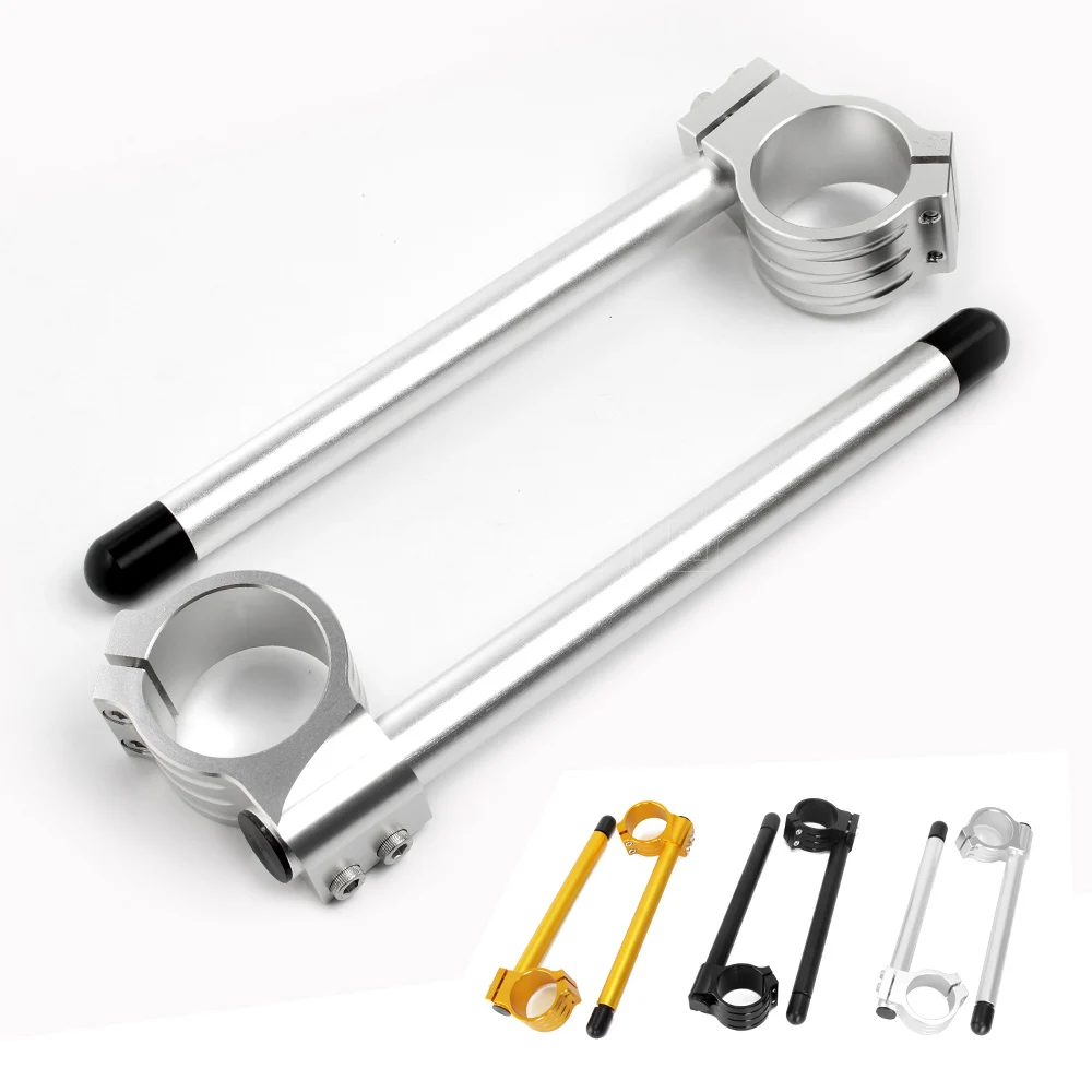 

Motorcycle accessories Clip On Handlebars for kawasaki zx6r zx 6r 2009-2013 Clipon Handle Bars 51mm motorbike parts