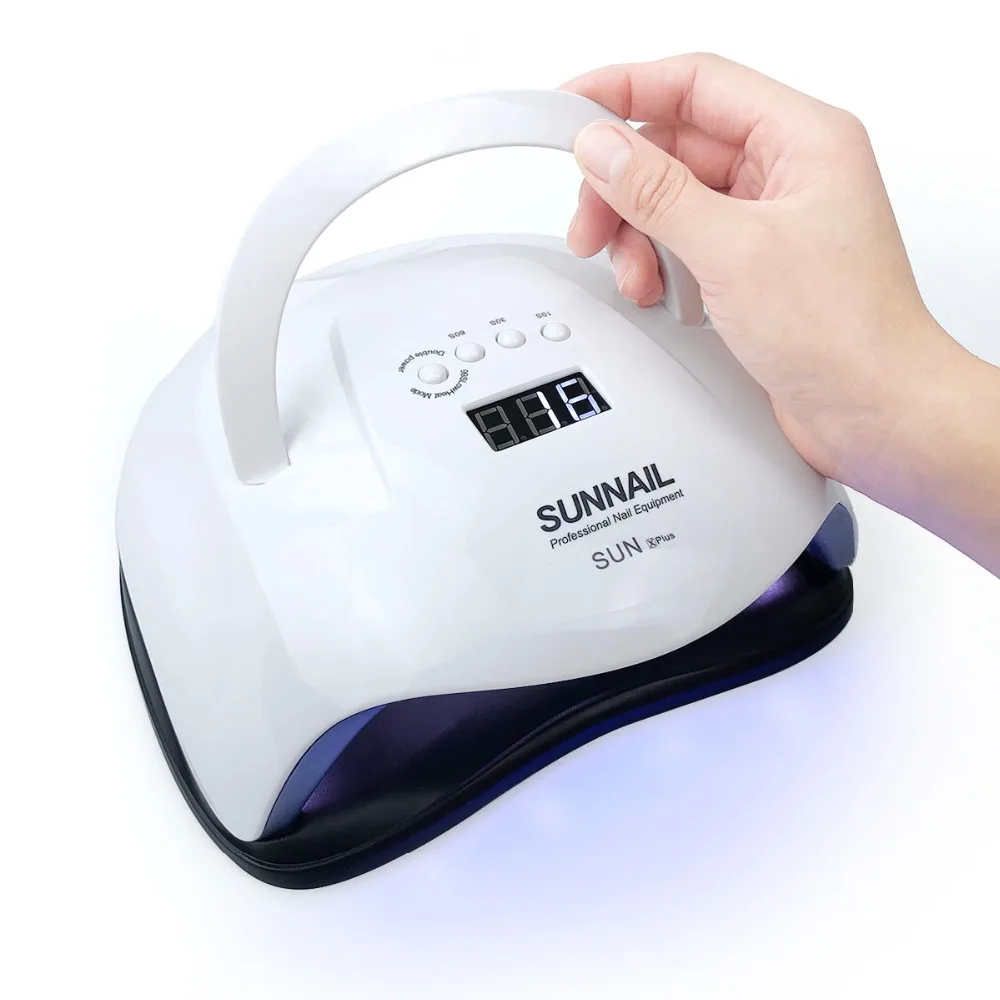 New 80W SUNX Plus UV LED Nail Lamp For All Gels Polish Sun Light Infrared Sensing 10/30/60/99s Timer Smart Manicure Tools | Красота и