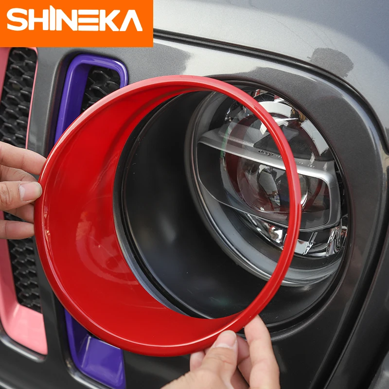 SHINEKA ABS Автомобильная внешняя передняя фара и гонки Передняя решетка