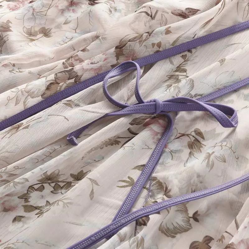 Комплекты бикини с высокой талией Пляжная накидка из трех предметов Maillot De Bain