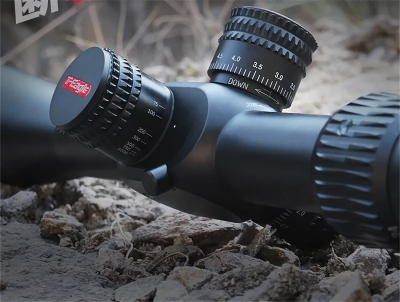 Бренд T-Eagle MR 4-16x44 SF FFP HD тактический прицел AirRifle Sniper охотничья Оптика прицел охотничий Пистолет Аксессуары