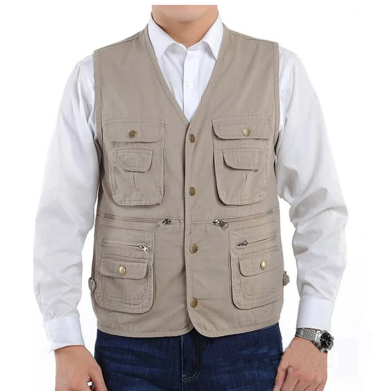 Настраиваемые рыболовные жилеты быстросохнущие мульти карманные фотографии