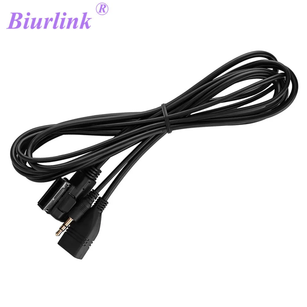 Biurlink AUX/USB кабель адаптер для зарядки Audi AMI MMI System Media Music Interface | Автомобили и