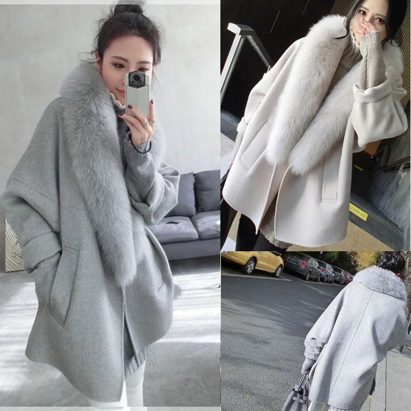 Осенне-зимний женский новый европейский и американский модный свободный