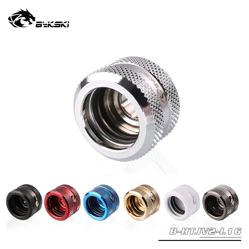 Bykski B-HTJV2-L16, OD16mm расширенного типа жесткие трубки фитинги, G1/4 адаптеры для OD16mm жесткие трубки