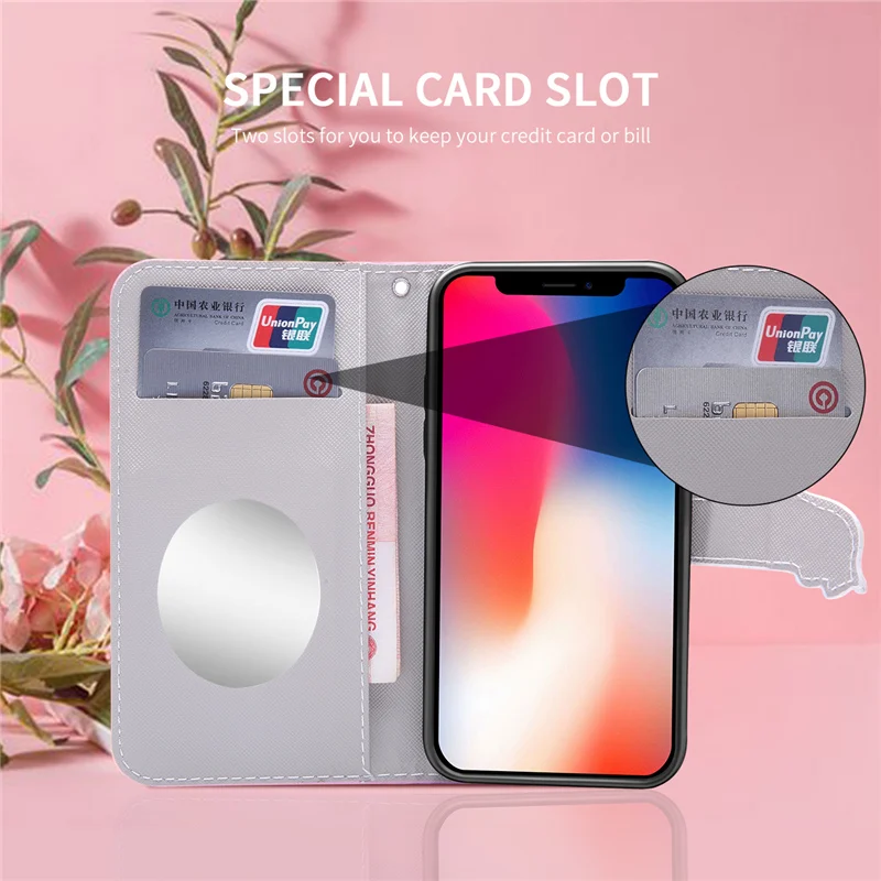 Новый кожаный чехол-книжка для huawei P20 P20lite mate 10lite 20 lite Y5 Y6 2018 Enjoy 7s P Smart Nova 3i |