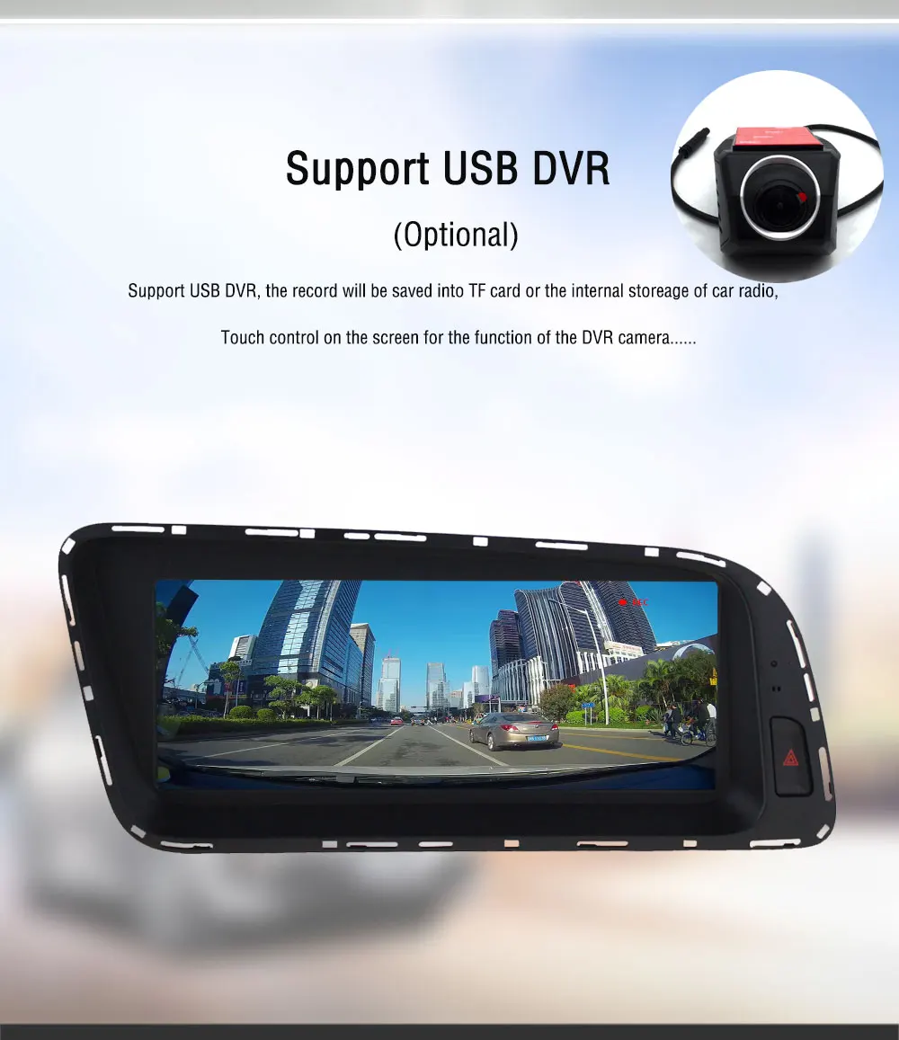 2 Din Android 7,1 Автомагнитола для Audi Q5 2010 2011 2012 2013 Стерео gps навигация Автомагнитола