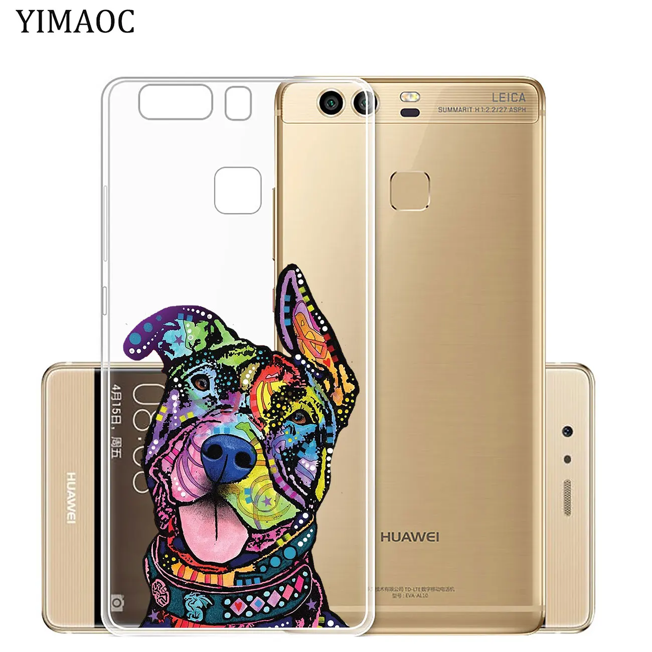 Мягкий силиконовый чехол для телефона YIMAOC Pitbull dog Для Huawei P30 P20 Pro P10 P8 P9 Lite 2017 2016 2015 P