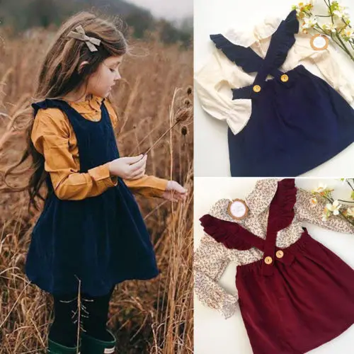 2018 новый летний милый новорожденных детская одежда для девочек малышей хлопок