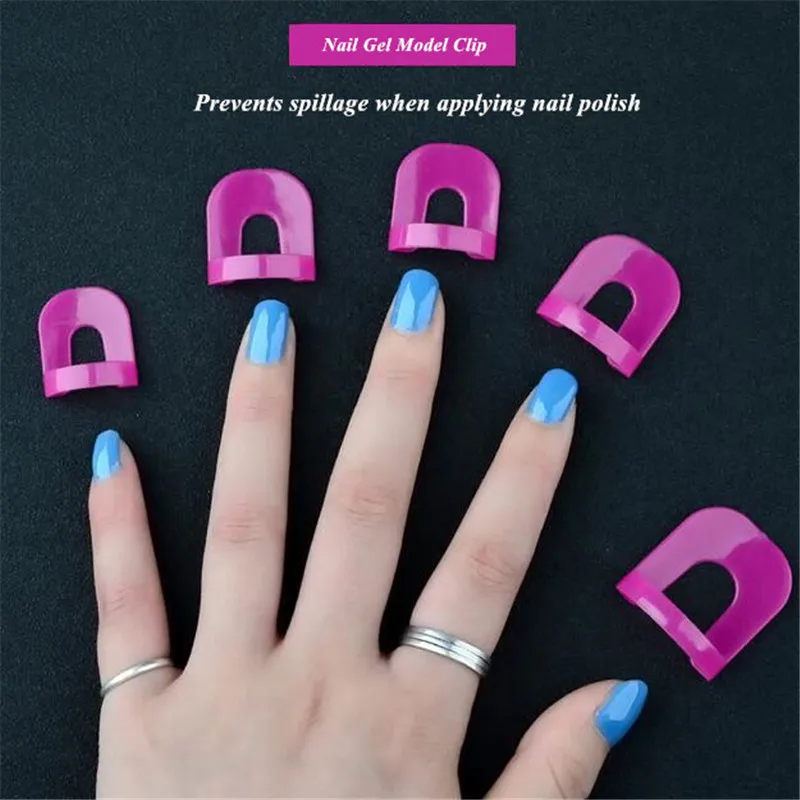 26 шт./компл. 10 размеров Женский Маникюрный Инструмент модель геля для ногтей