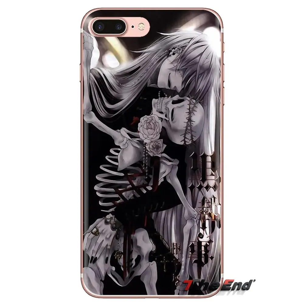 Черный Дворецкий Ciel Phantomh Sebastian для Sony Xperia Z Z1 Z2 Z3 Z5 compact M2 M4 M5 C4 E3 T3 XA Huawei Mate 7 8 Y3II чехол