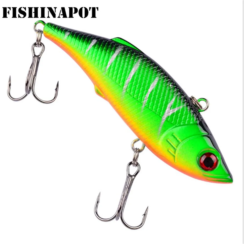 FISHINAPOT 1 шт. 8 см 9 7 г палатки для зимней рыбалки приманки пластмассовая Вибрирующая