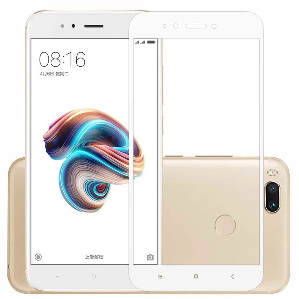 Изогнутая 3d пленка с полным покрытием для xiaomi mi a1 закаленное стекло A1 Защитная