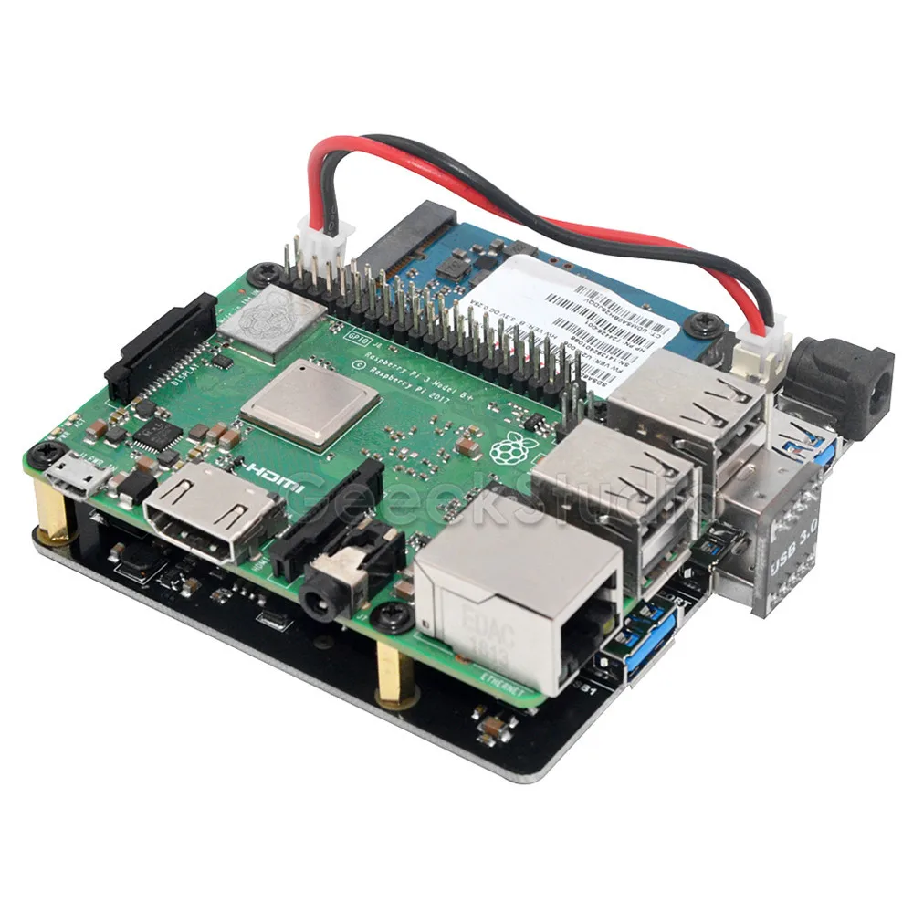 Плата расширения модуля X852 для Raspberry Pi 1 Model B +/2 B/3 +|Аксессуары демонстрационных