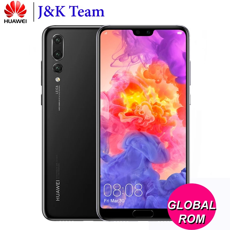 Смартфон huawei P20 Pro 6 ГБ 128 полный LTE группа 40MP тройной сзади Камера 1 дюймов вид Экран