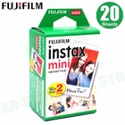 Пленка Fujifilm Instax Mini с белыми краями, 20 листов в упаковке, фотобумага для Fuji instant camera 11 9 8 7s 25 50 90 sp-1 2 в упаковке