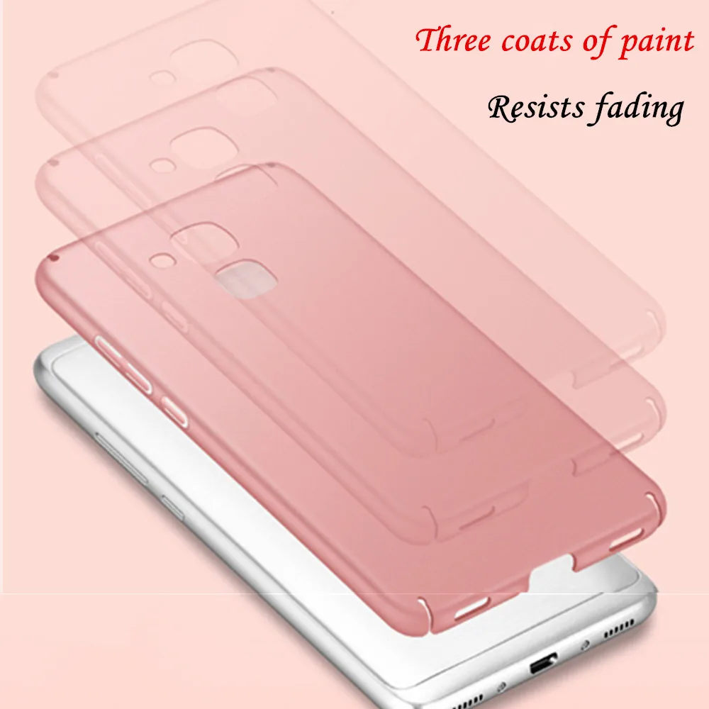 Original HATOLY Case For Huawei Honor 7 Lite Ultra-thin Smooth Cover Hard PC Protective 5C Free Shipping |