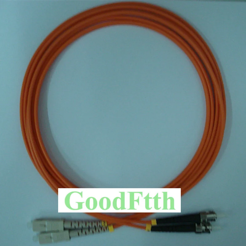 Fiber Patch Cords Jumpers SC-ST ST-SC Multimode 62.5/125 OM1 Duplex GoodFtth 1-15m | Мобильные телефоны и аксессуары