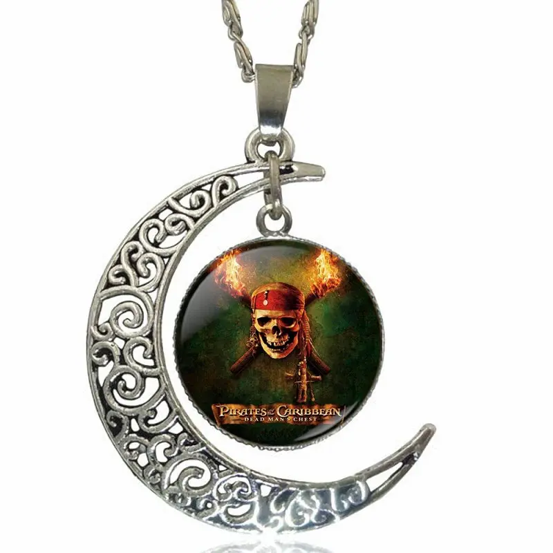 Дизайнерское модное ожерелье с подвеской в виде полумесяца для женщин Эффектное