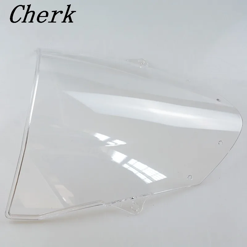 Лобовое стекло для мотоцикла из прозрачного АБС-пластика с двойными пузырьками