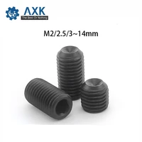 grub screws socket set carbon steel black m2x22 533 54568 mm hex machine m2 din916 round high quality service lot 100