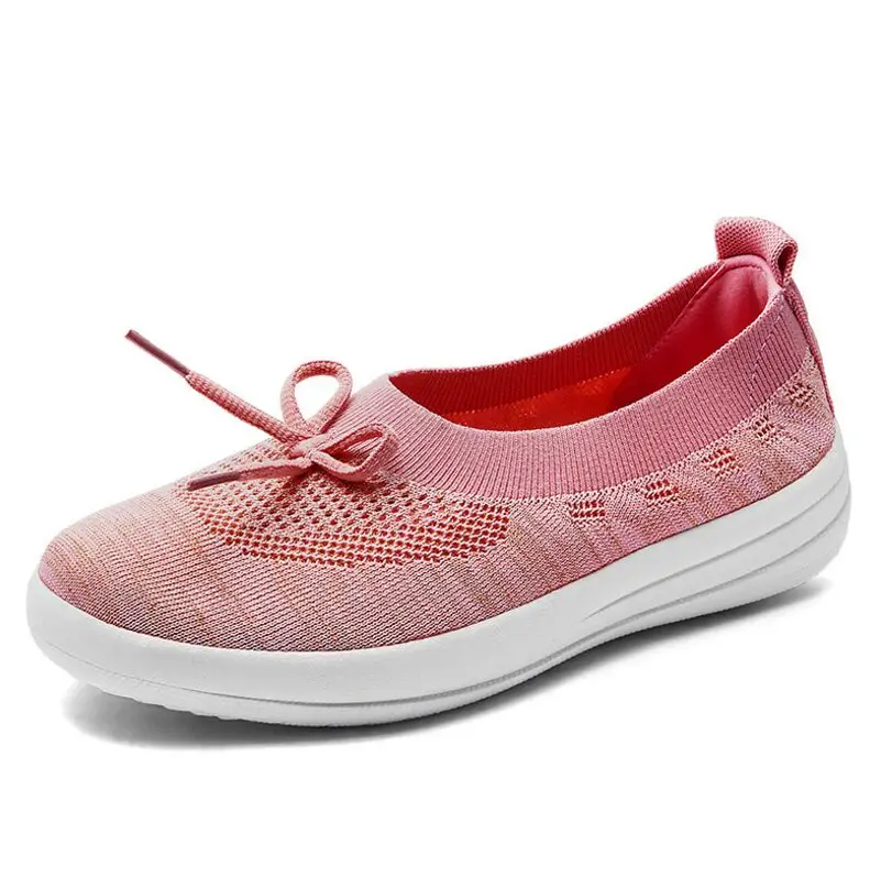 Весна 2020 Повседневная дышащая обувь из сетчатого материала Chaussure Femme спортивная