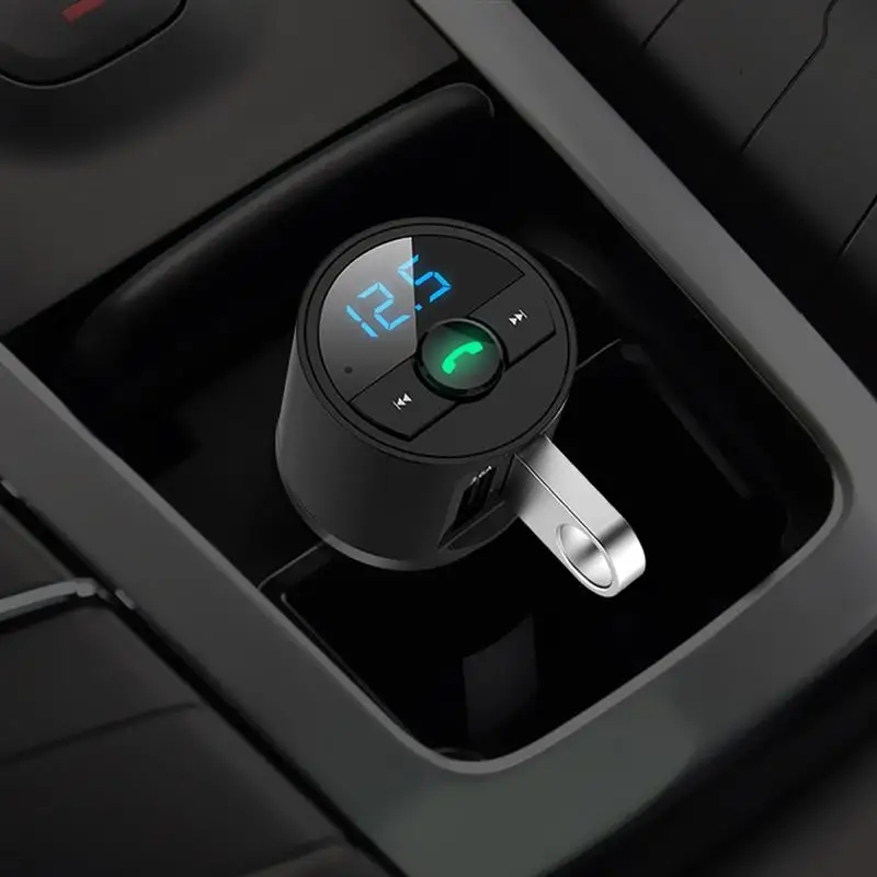 Беспроводной автомобильный FM-передатчик автомобильное зарядное устройство