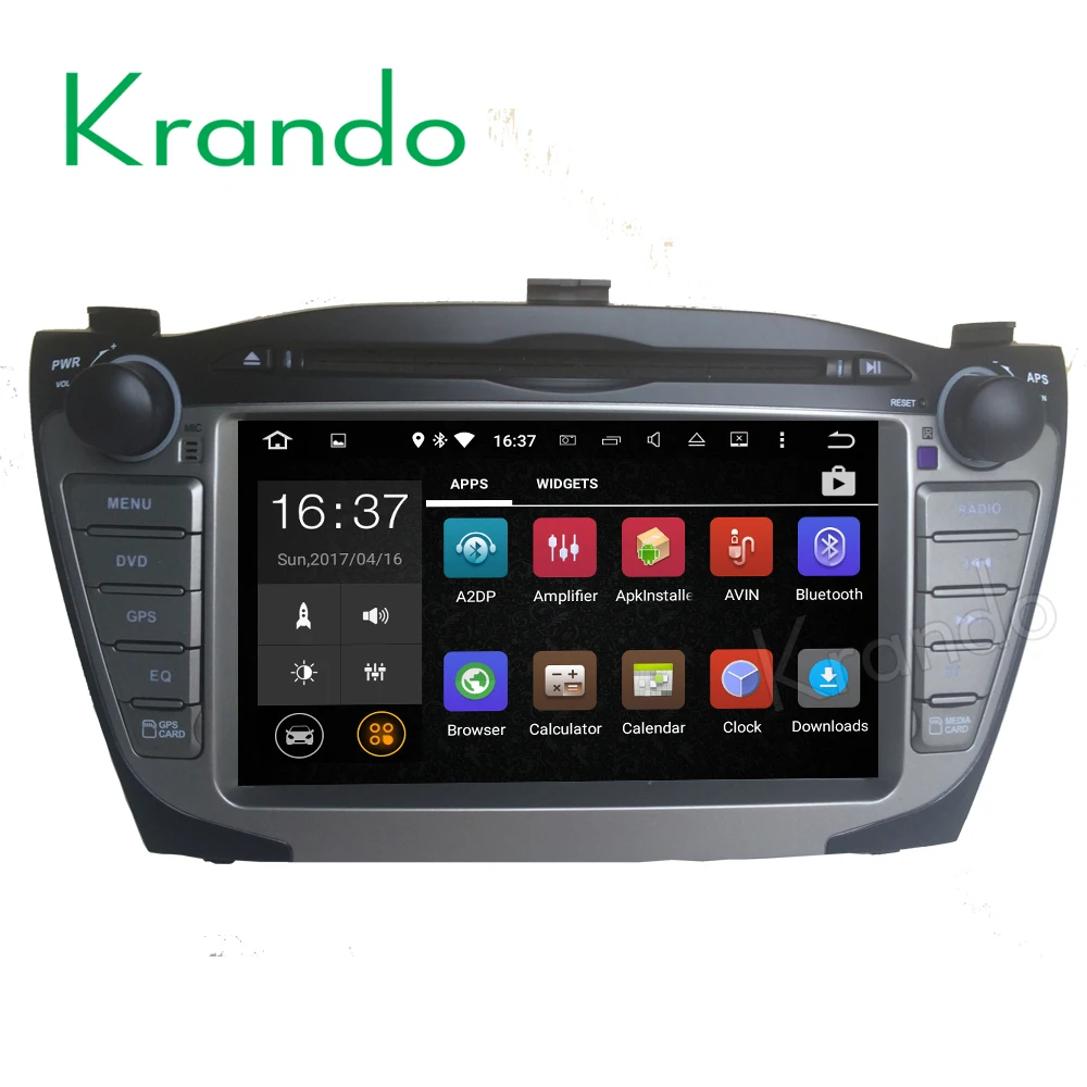 Krando 7 &quotAndroid 9 0 Автомобильная навигационная и мультимедийная система для Hyundai IX35