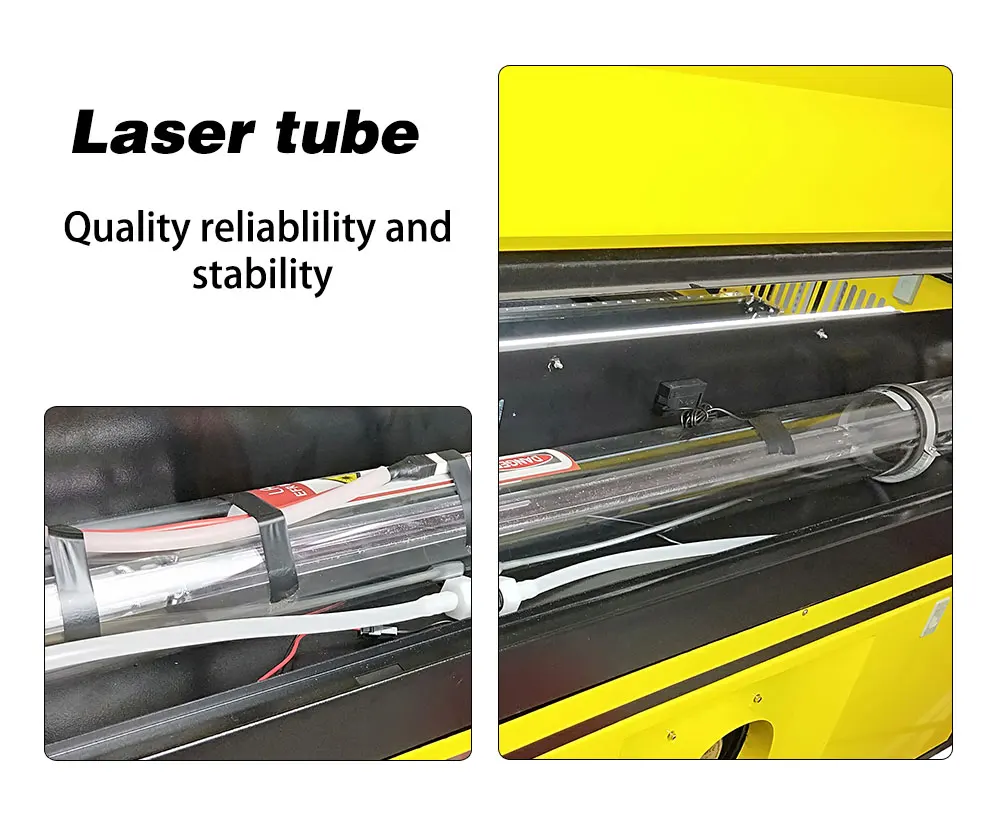 6090 130W laser engraving and cutting machine CNC engraver with Y-axis double linear guide CO2 tube Ruida control system | Инструменты