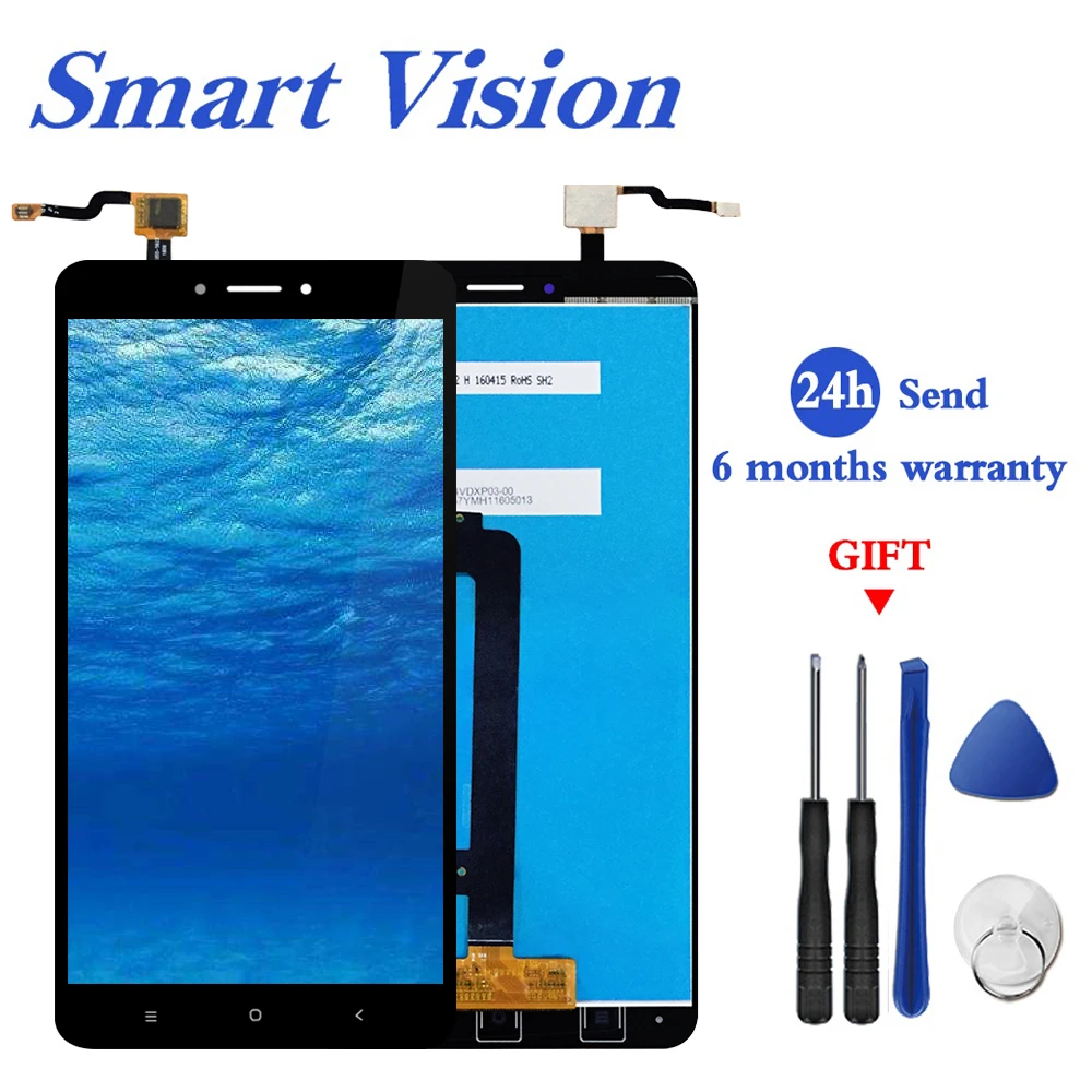 For Xiaomi Mi Max 2 LCD Display+Touch Screen Glass Panel Original lcd | Мобильные телефоны и аксессуары