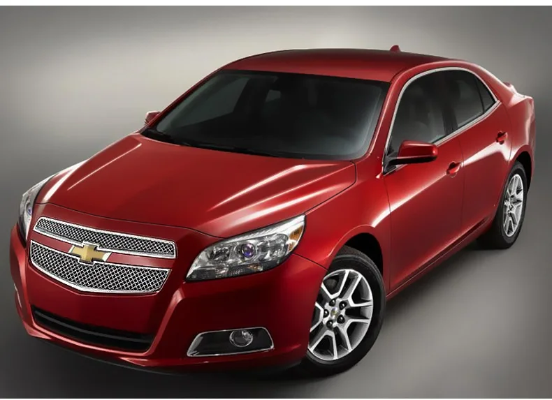 Honeycomb style metal racing car front Grill cover for Chevrolet MALIBU 2012-2014 | Автомобили и мотоциклы