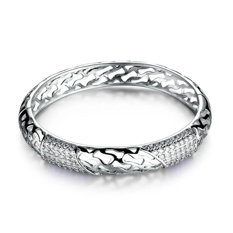 GULICX женский модный свадебный Кристалл золотого цвета браслет и браслеты для