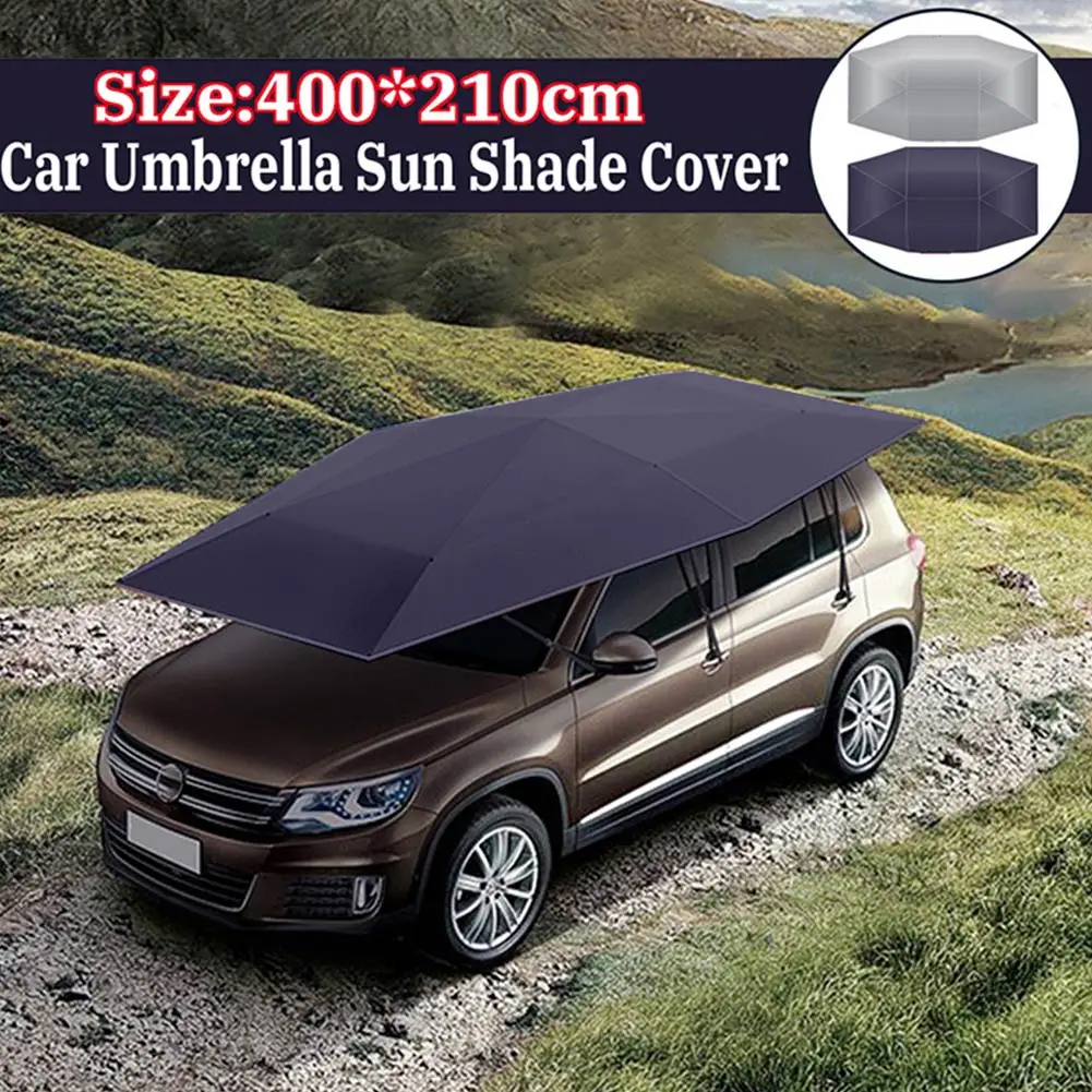 Солнцезащитный тент для автомобиля солнцезащитный 400x210 см улицы