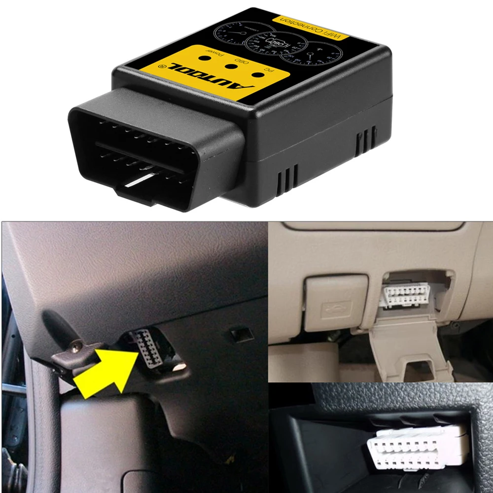 Mr Cartool ELM327 Bluetooth V1.5 WI-FI OBD2 PIC18F25K80 чип читателя Кода на Android vension OBD MINI поддерживает