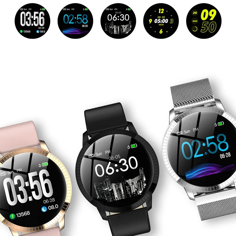 CF18 умный фитнес-браслет музыкальная камера Bluetooth для Android iOS с измерением давления