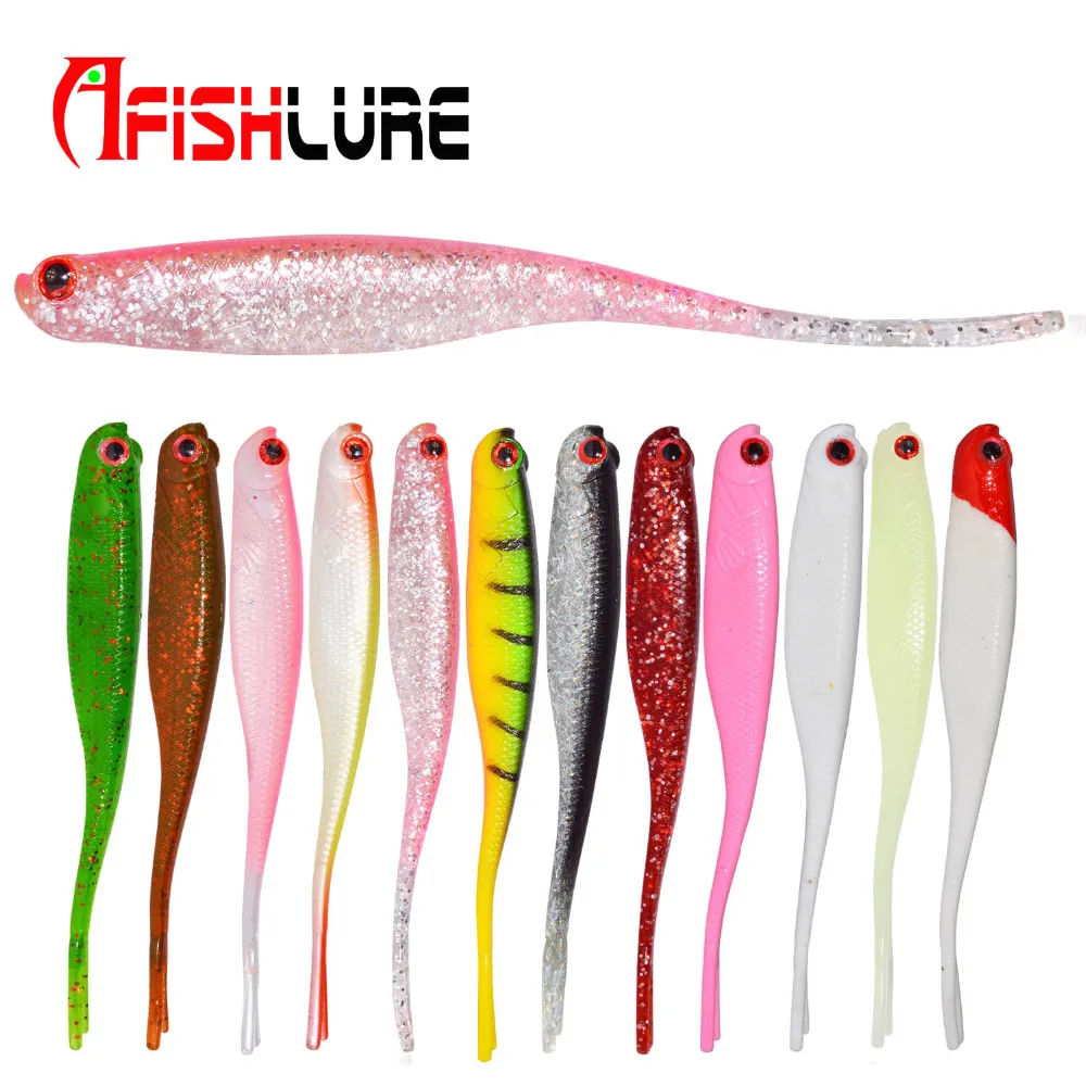 AFISHLURE Мягкая приманка силиконовые рыбалки отсадочные приманки искусственные 115