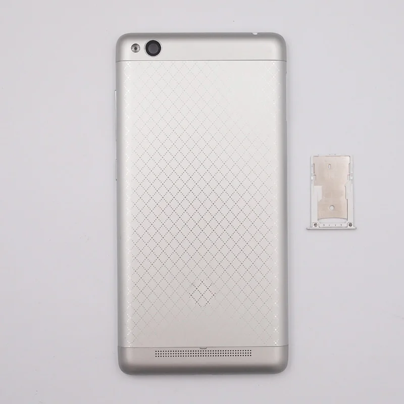 Новая задняя крышка аккумулятора BaanSam для Xiaomi Redmi 3 корпус с кнопками питания и