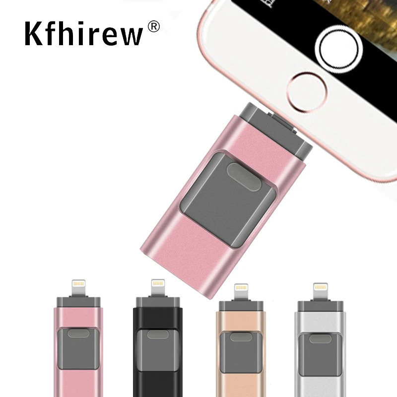 

Hot OTG USB Flash Drive For iPhone X/8/7/7 Plus/6/6s/5/SE/ipad USB Flash Disk USB Stick Pen Drive 64GB 32GB 128GB 2.0