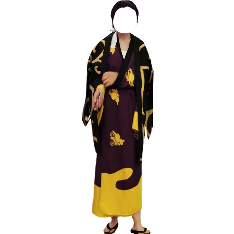 GinTama shinsuke Takasugi kimono coat Cosplay Costume 11 | Тематическая одежда и униформа