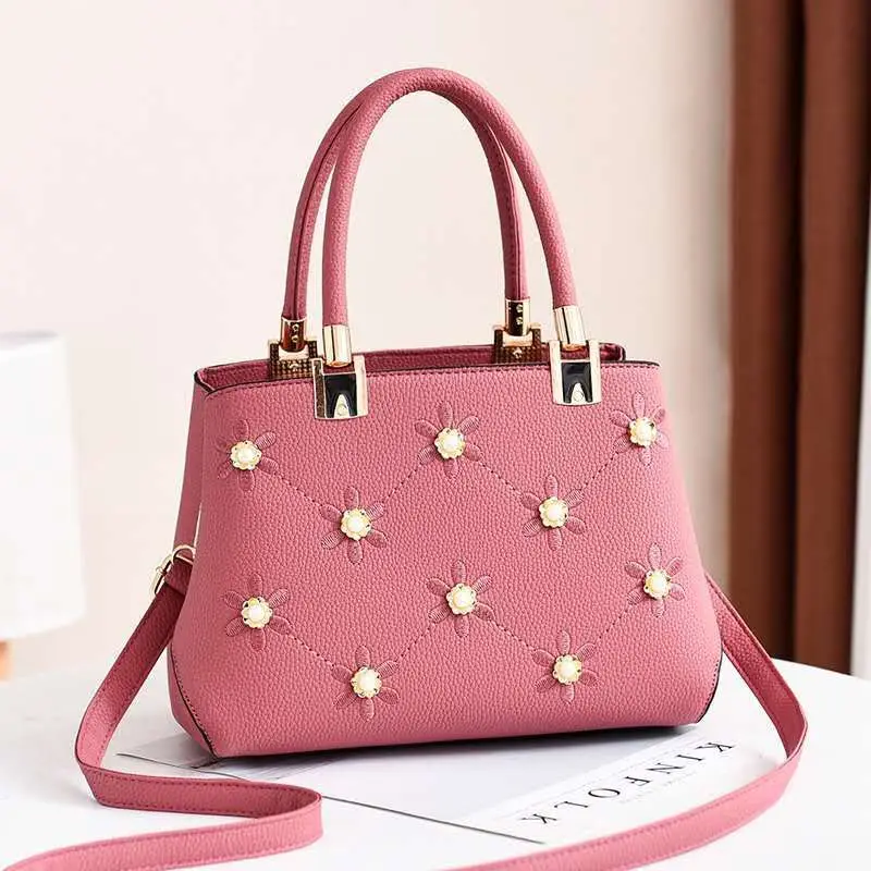 Женская кожаная сумка-тоут с цветными ракушками маленькие дамские сумочки