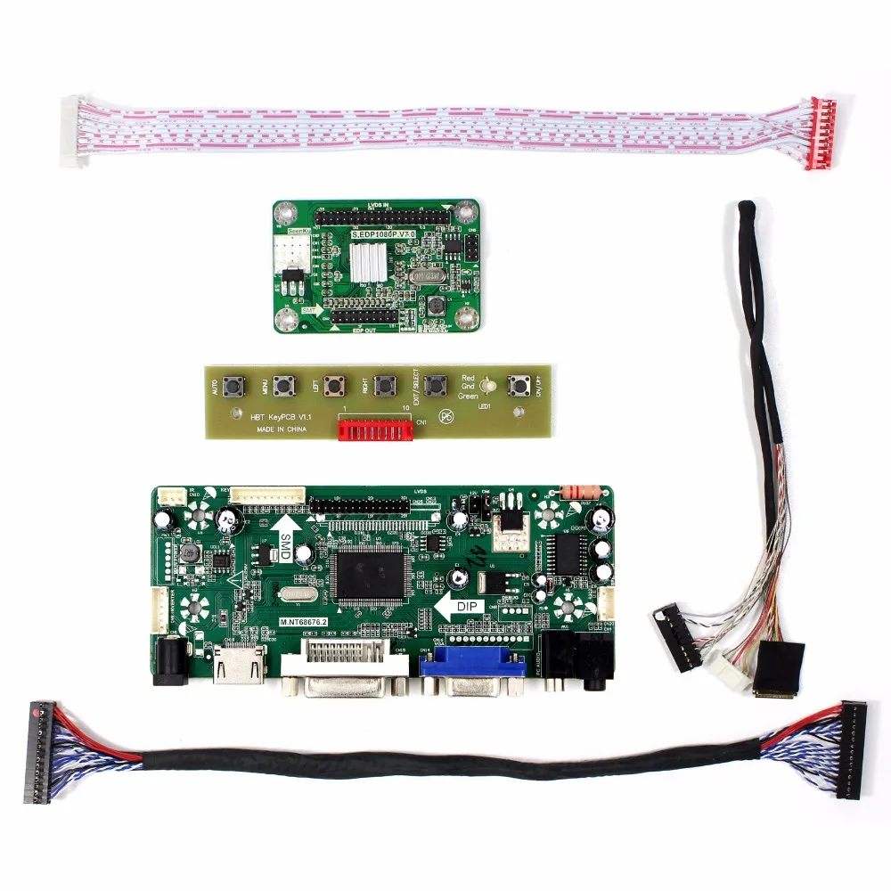 HD MI VGA HDMI DVI аудио плата контроллера для 14 дюймов B140HAN01.2 1920X1080 IPS ЖК дисплей|board