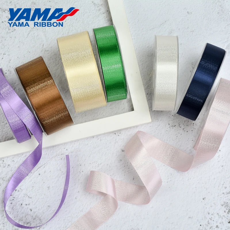 Серебряная Фиолетовая лента YAMA Ombre 9 мм 16 25 38 100 ярдов/рулон 3/8 дюйма 5/8/1 дюйм 1 5