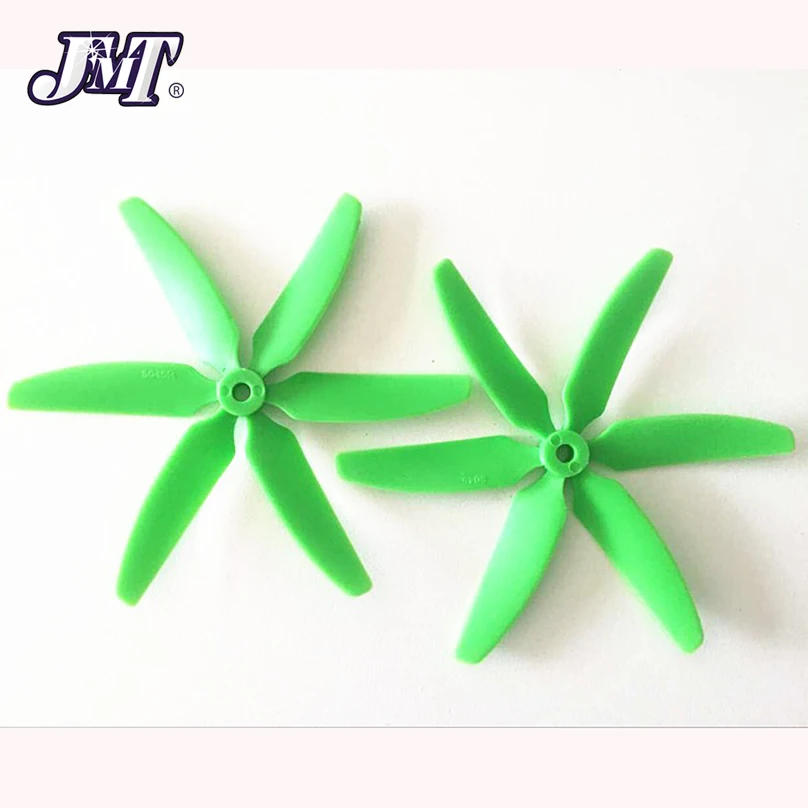 JMT 1 пара 5040 5x4 &quotCW CCW 6 лопастей Propeller реквизит для DIY RC FPV Racing Drone Quadcopter 250 280 320|fpv 250|cw