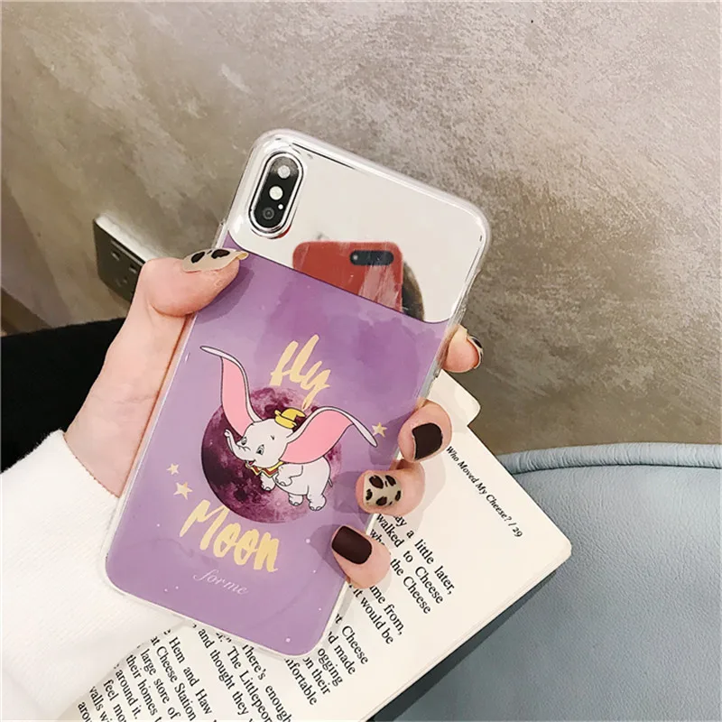 Милый чехол для телефона с изображением животных из мультфильма Летающий значок